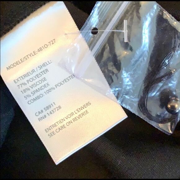 NWT Tribal Femme Black Dress Sheer Upper Sleeveless women’s Sz S - Picture 6 of 8